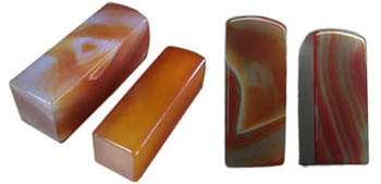 custom agate seal